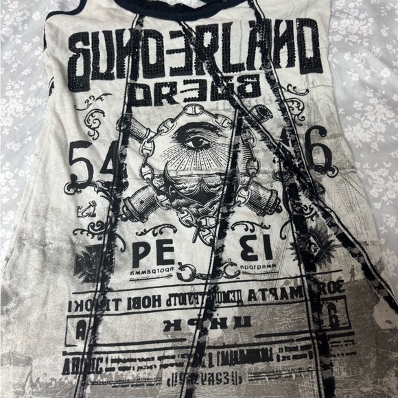 Salvage Black Lace Detail Top - Picture 2 of 3